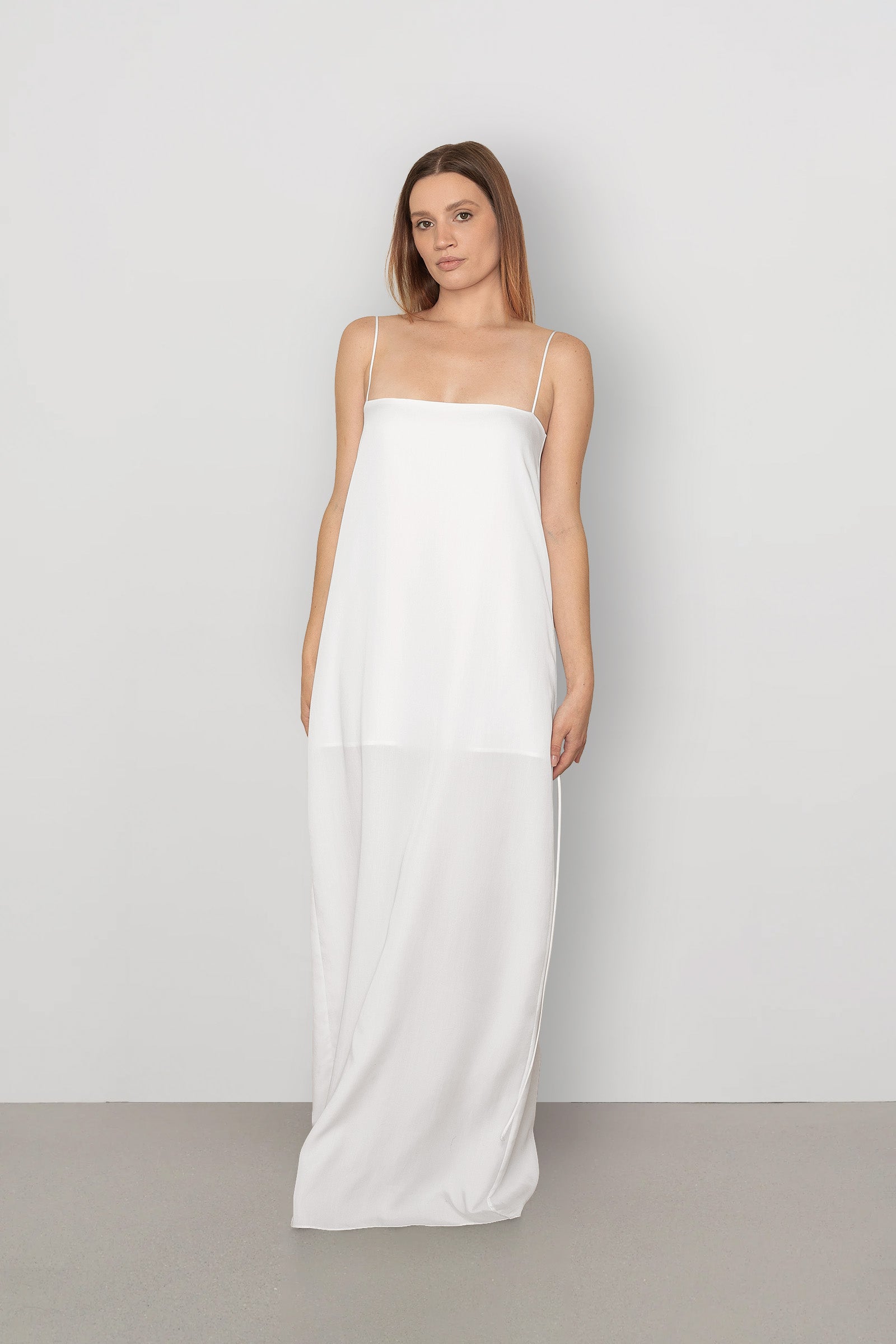 ECHO Dress in Enzymatic Tencel™ - White