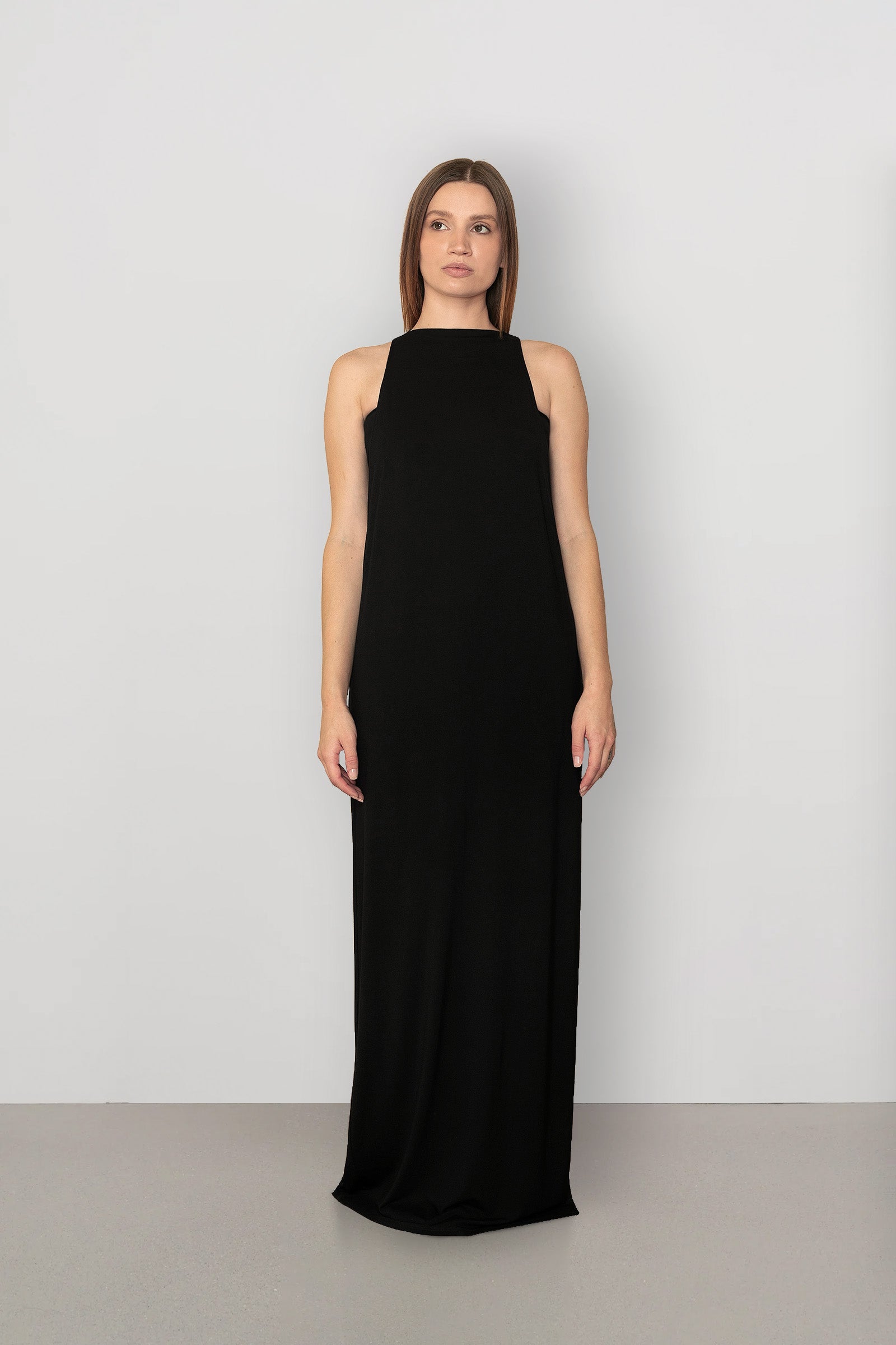 LINE Dress in Tencel™ Modal - Black