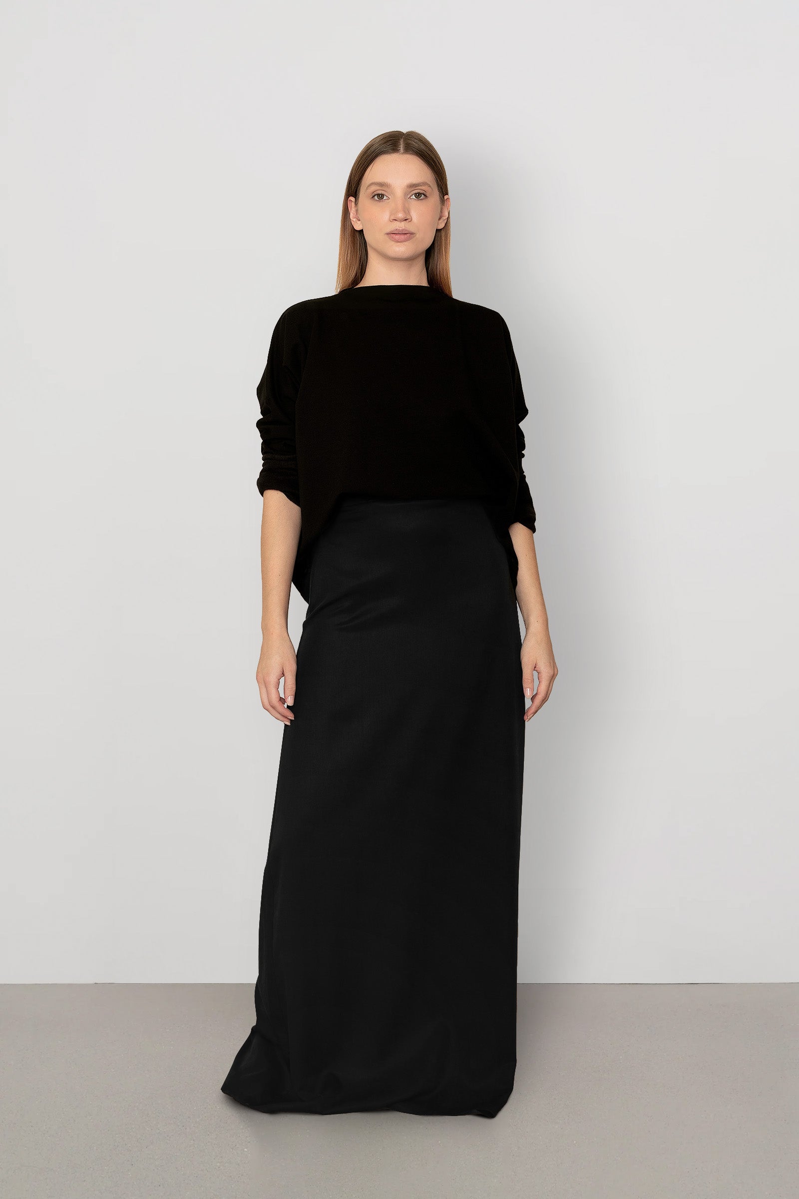 ECHO Skirt in Enzymatic Tencel™ - Black