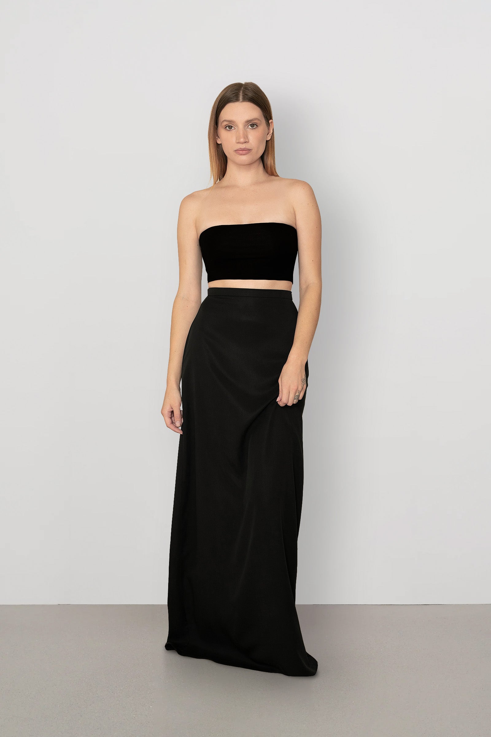 ECHO Skirt in Enzymatic Tencel™ - Black
