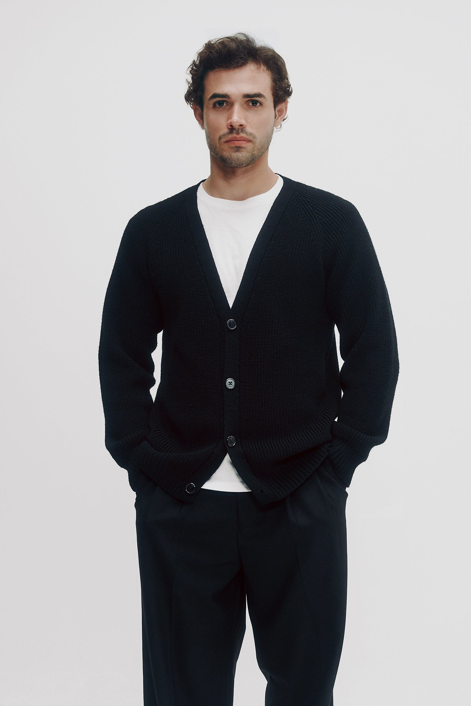 Otis Cardigan in Black