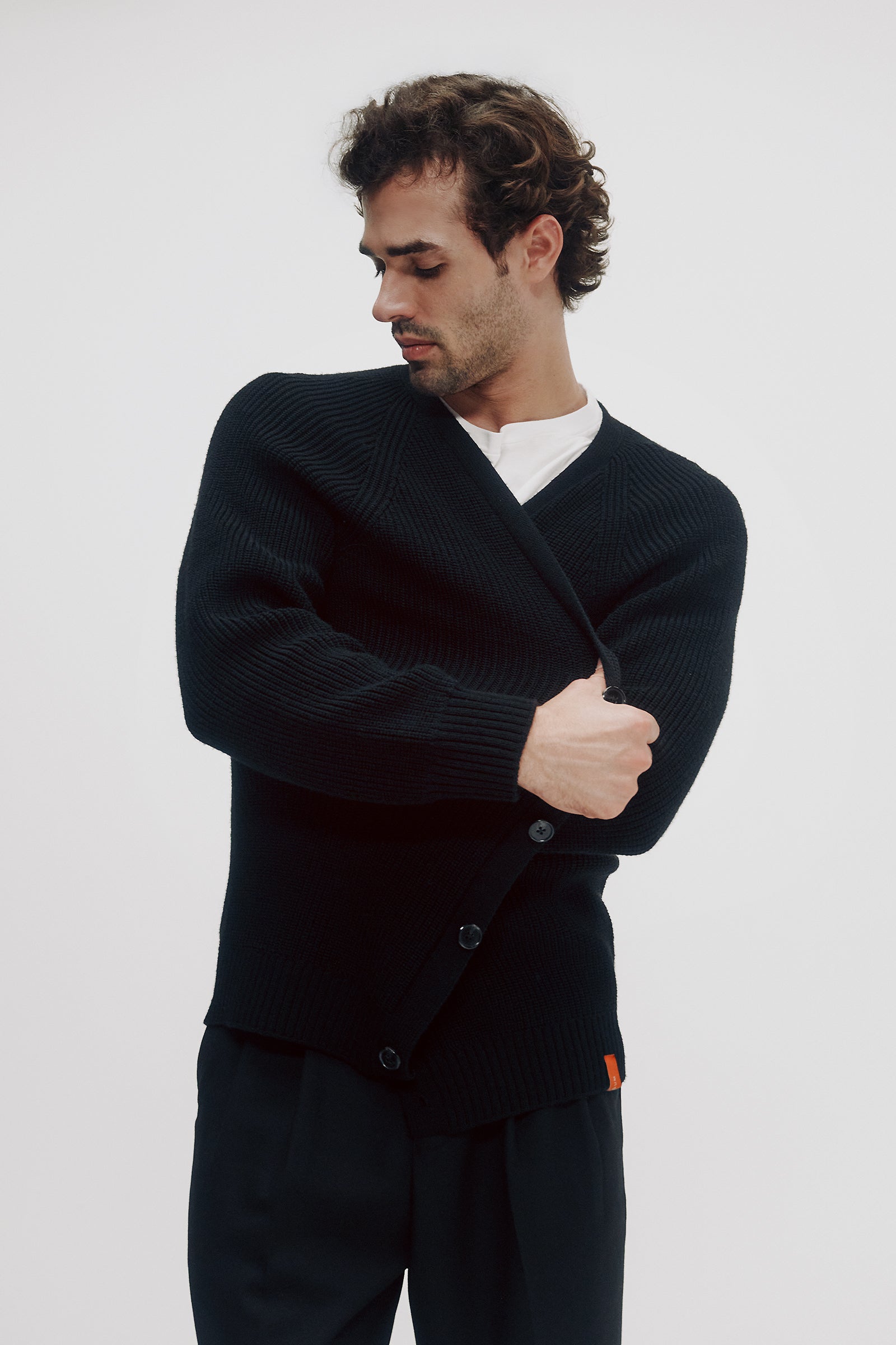 Otis Cardigan in Black