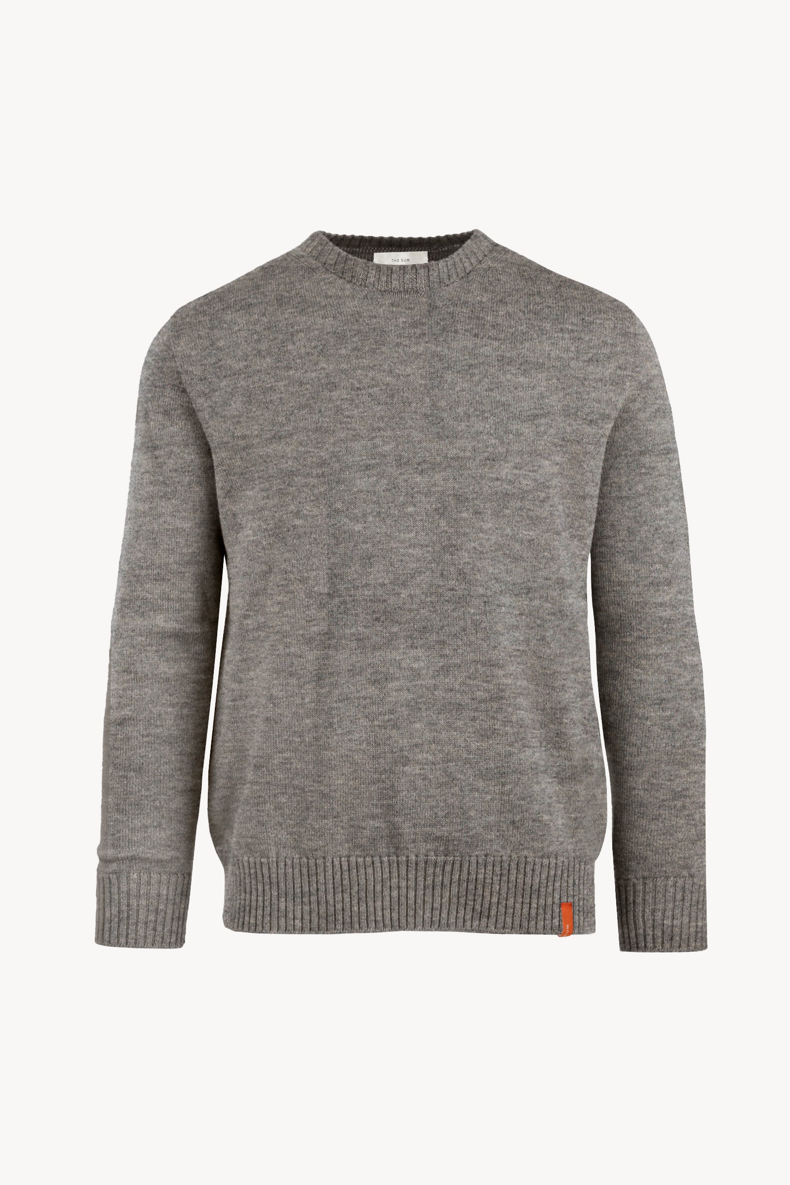 Noah Merino Wool Sweater in Grey