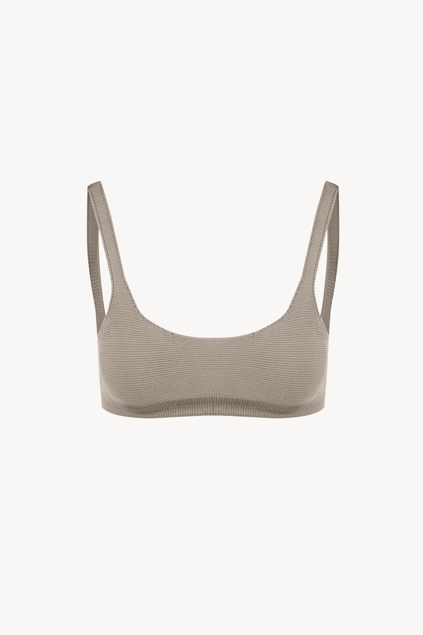 Doti Knitted Bra in Taupe