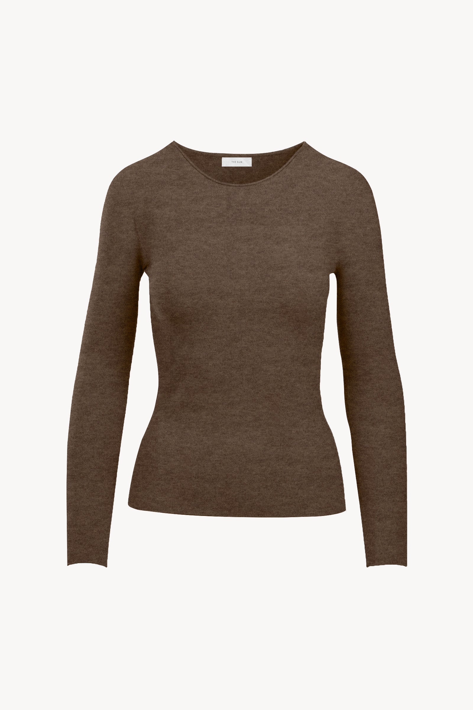 Mara Knitted Top in Chestnut