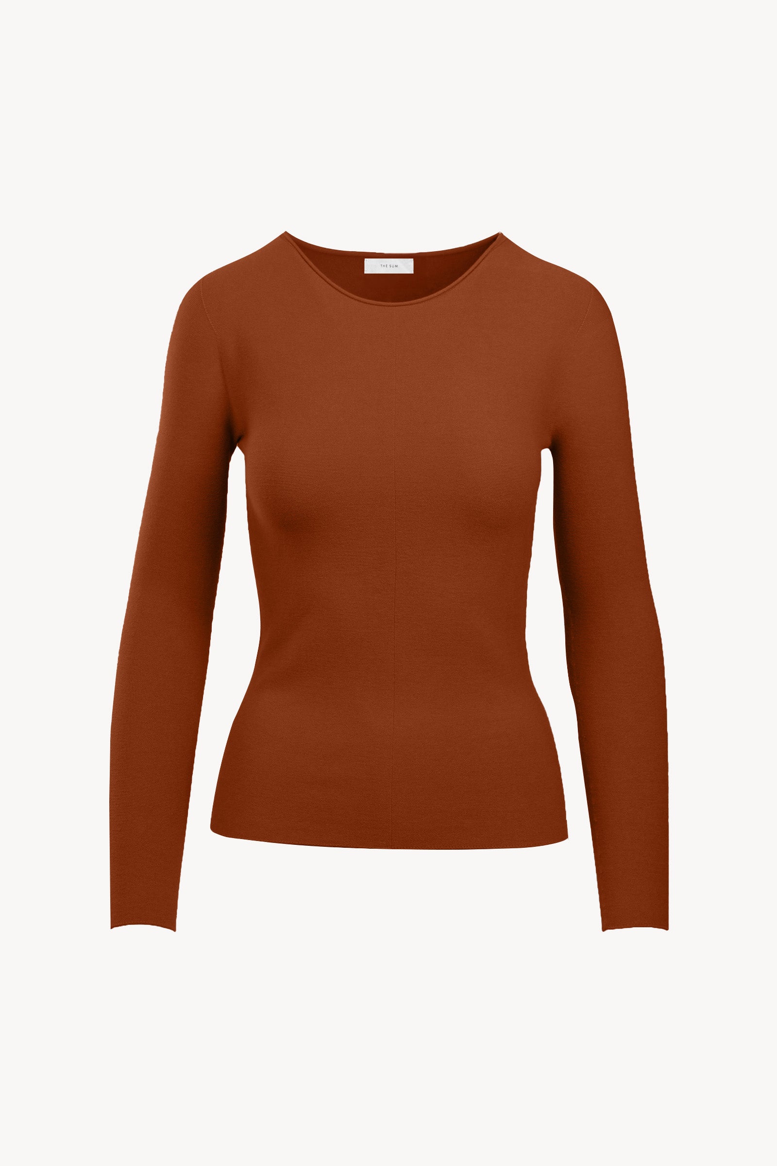 Mara Knitted Top in Chestnut