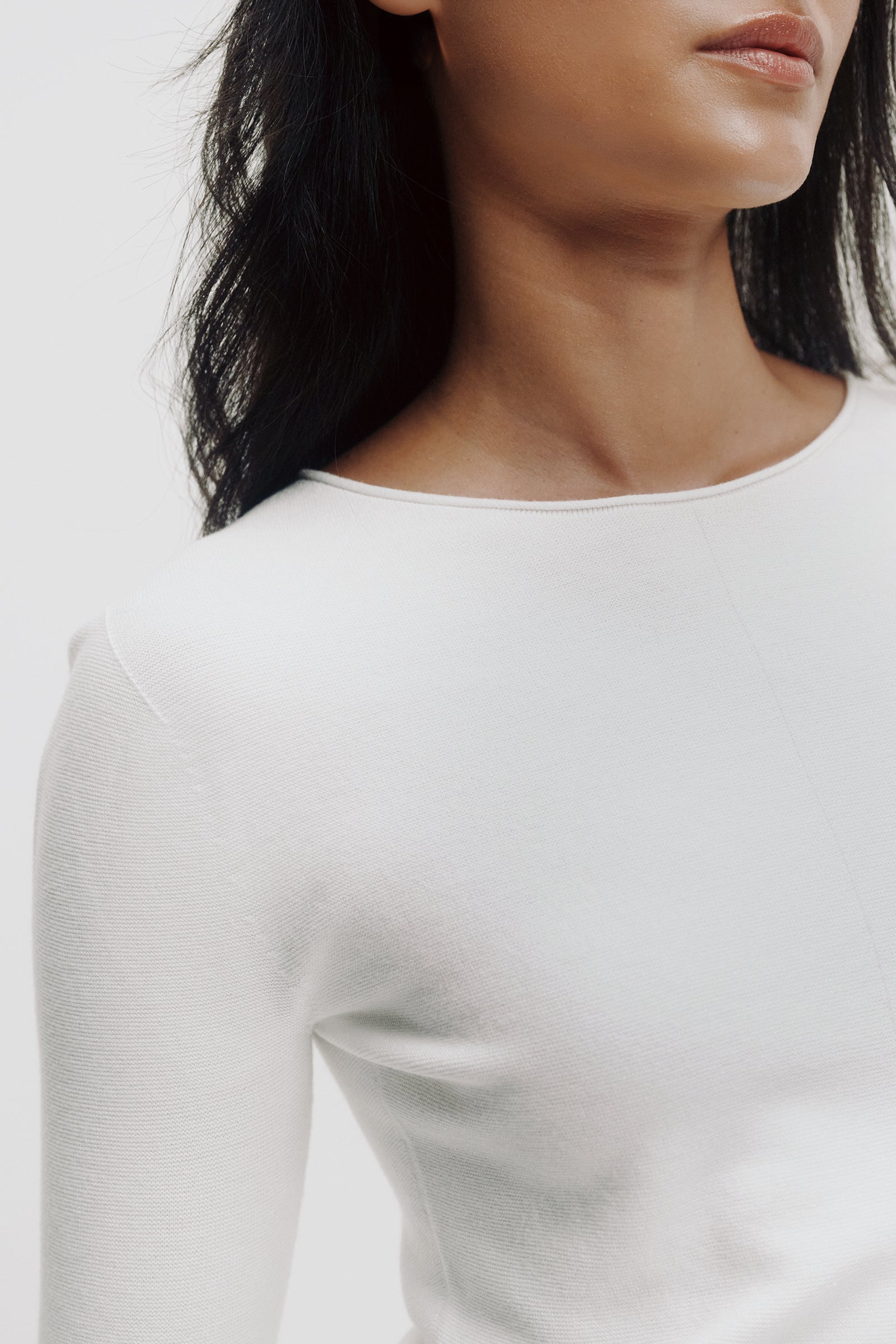 Mara Knitted Top in Chestnut